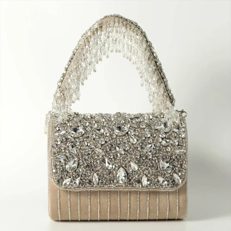 Crystal Flap bag