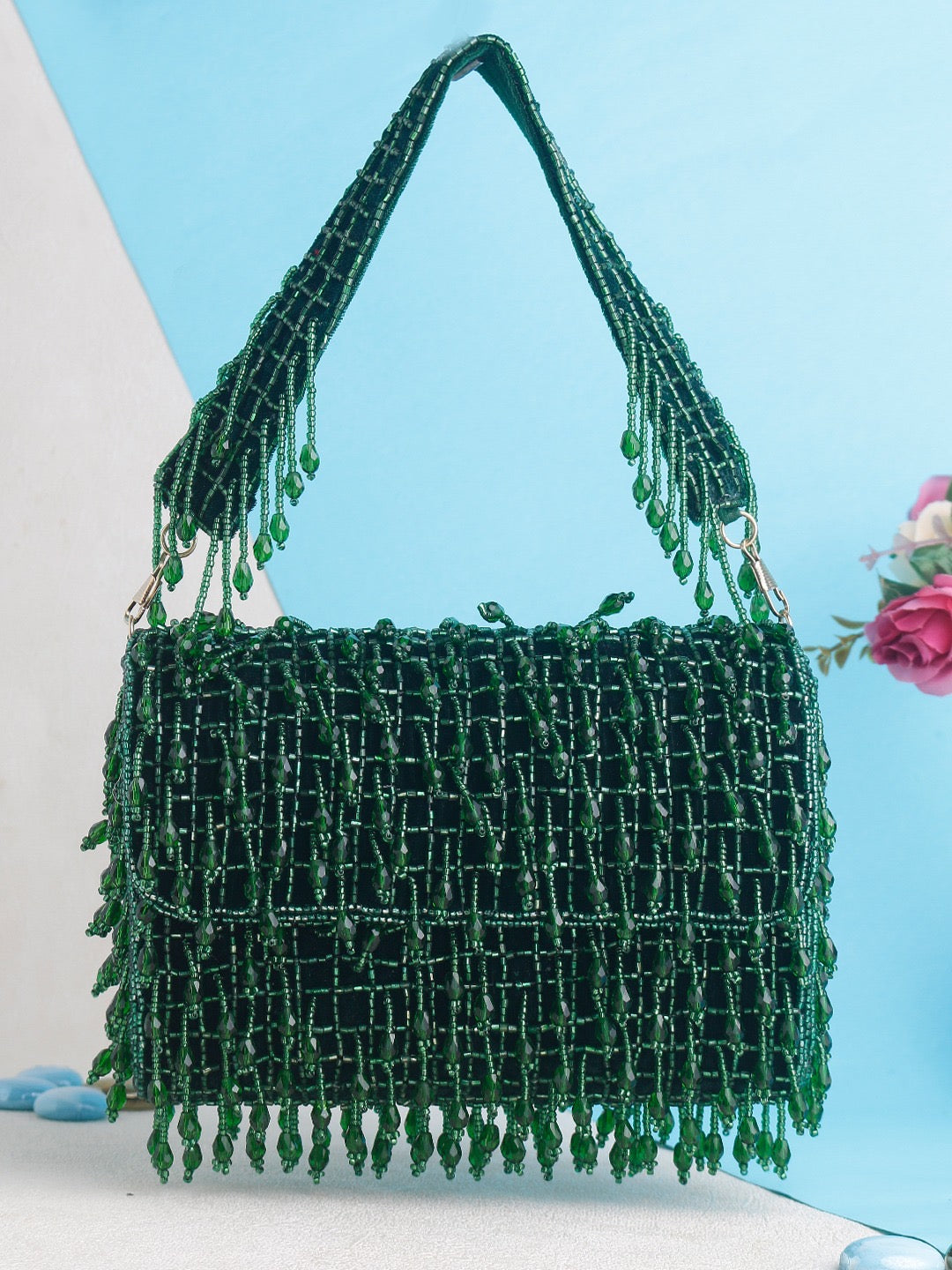 Beads hanging bag