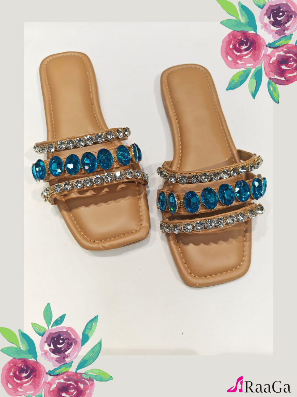 Pretty Crystal sandals