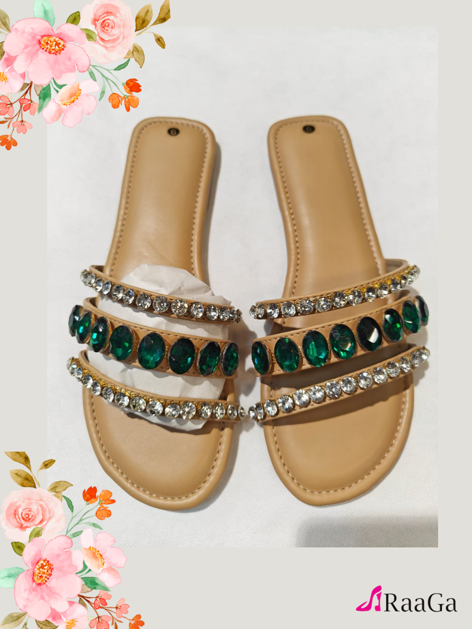 Pretty Crystal sandals