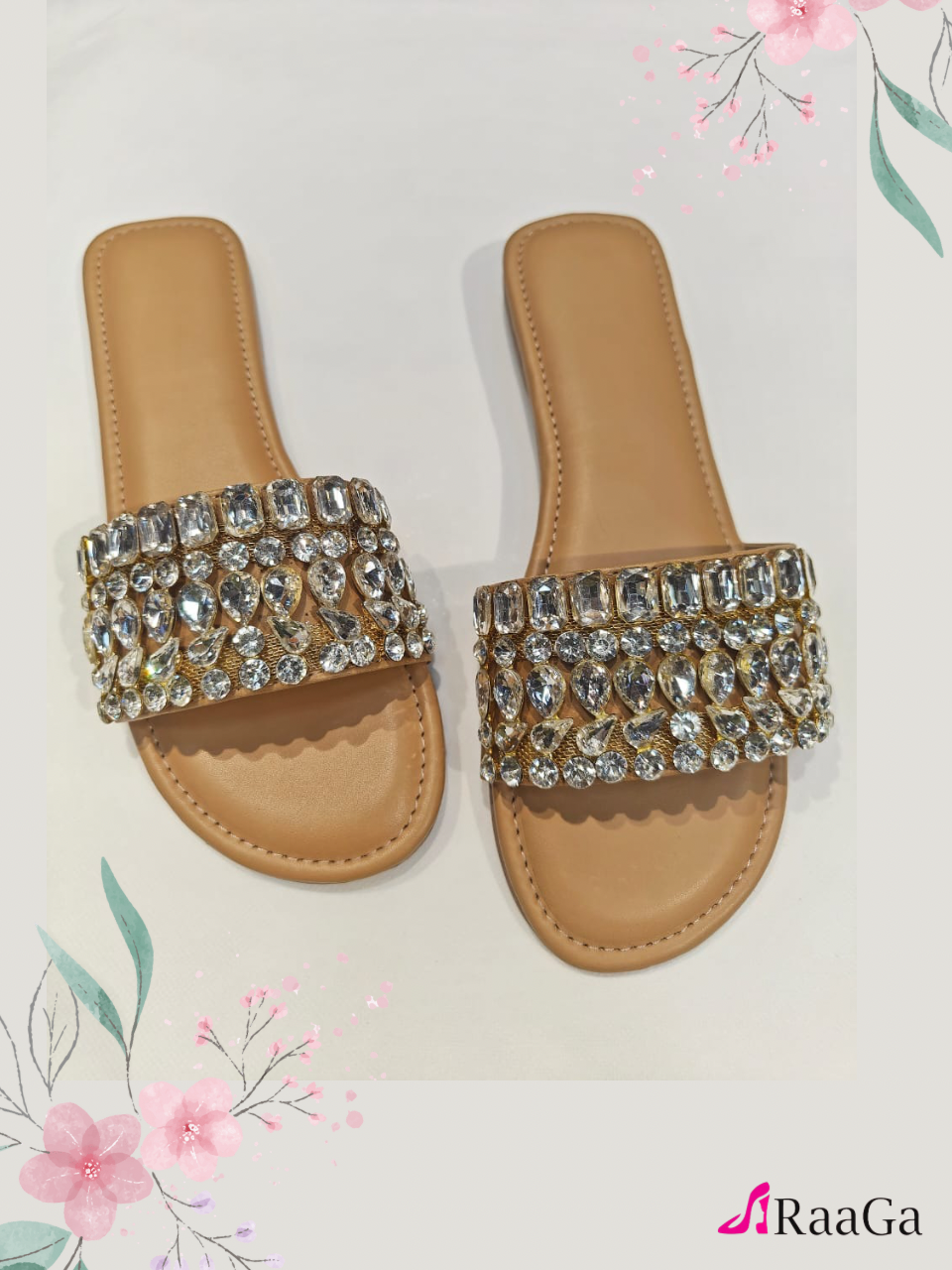 silver stone sandals