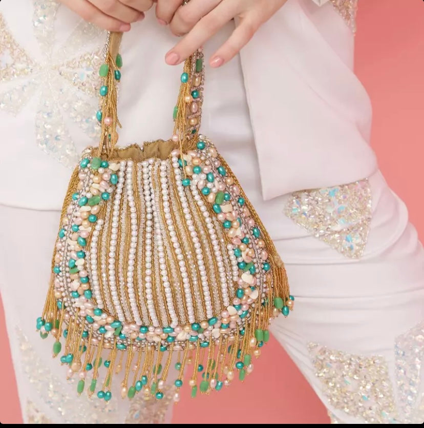 Pearl potli bag