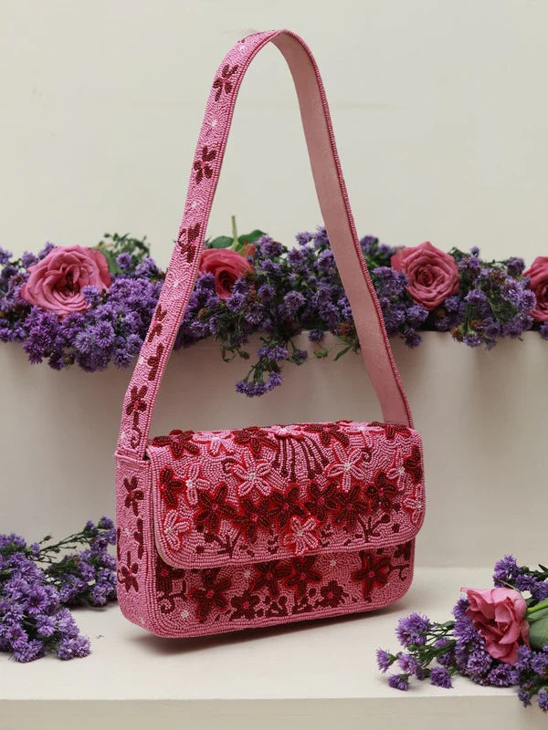 Floral Pink shoulder bag