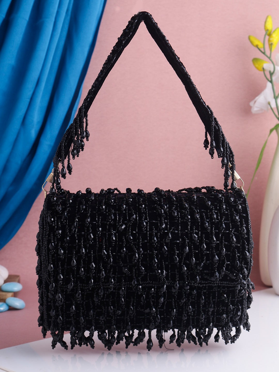 Beads hanging bag