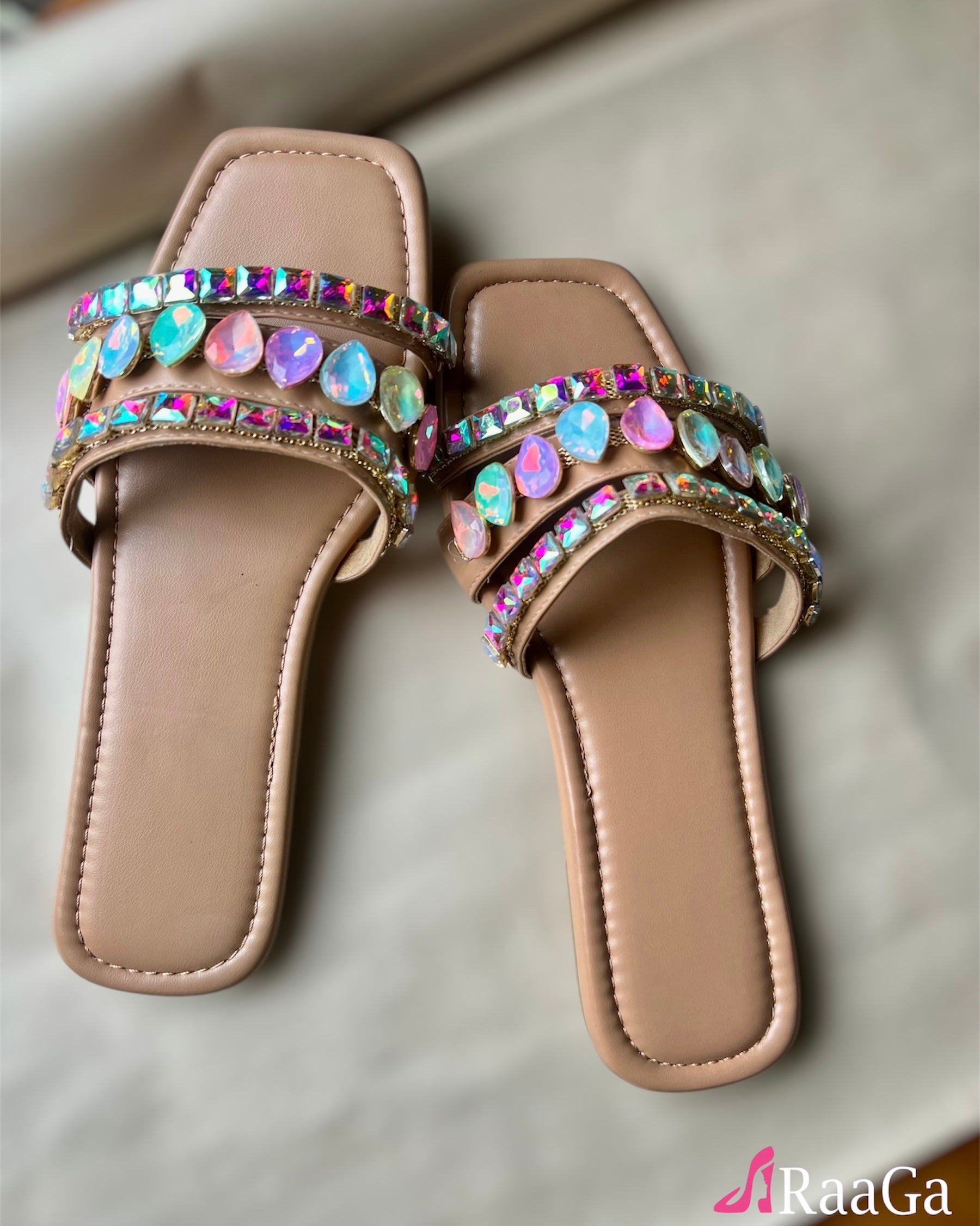 Pretty Crystal sandals