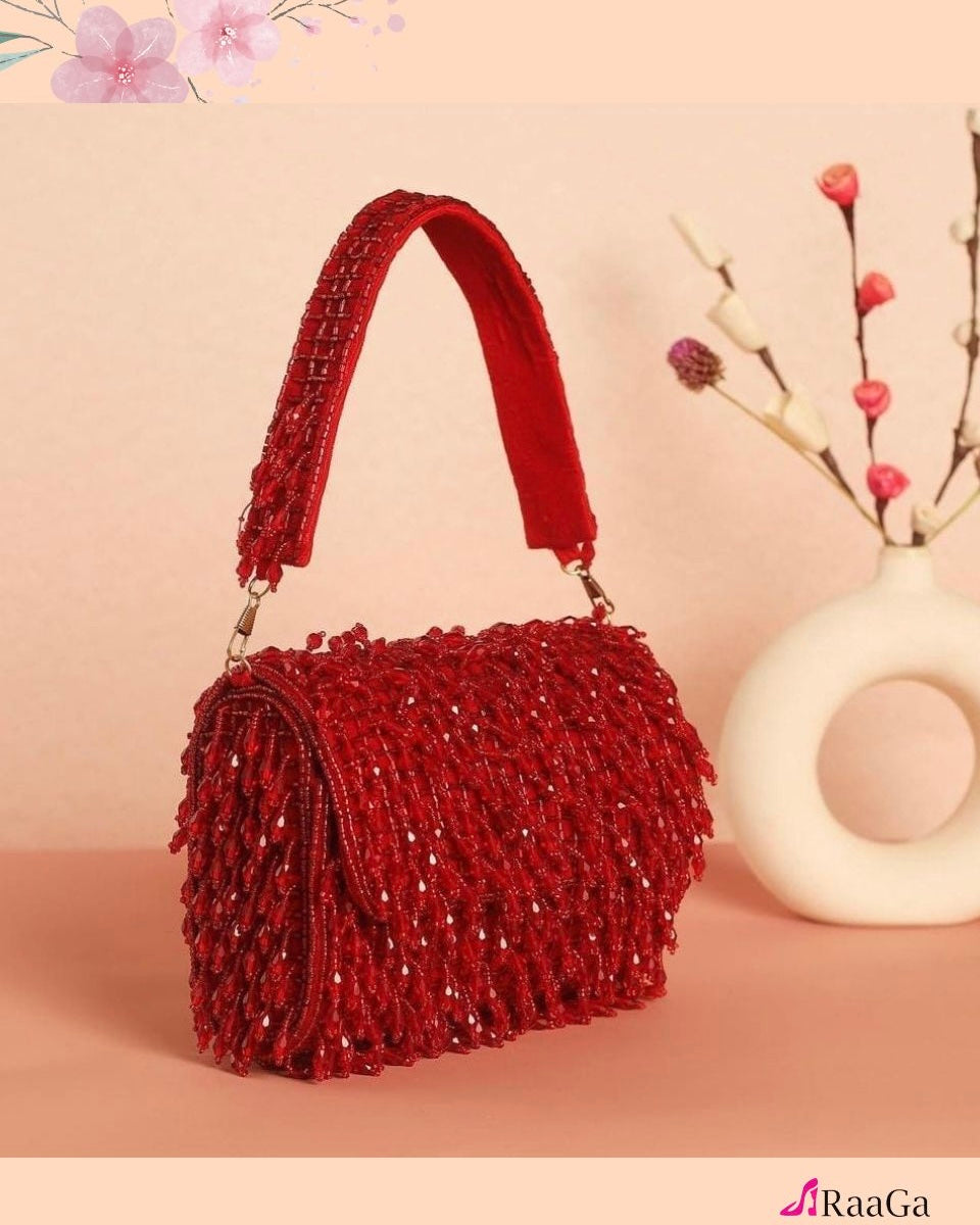 Beads hanging bag